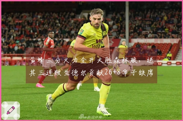 黄蜂三分火力全开大胜森林狼，送其三连败兰德尔贡献26+8华子缺席